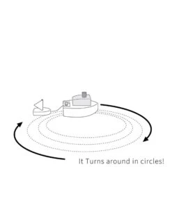 Ofune Wind-up Boat In Pink -LITTLE Baby Gear little kiko and gg ofune wind up boat in pink 28965857230890