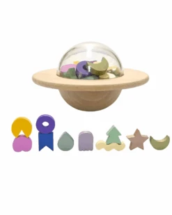 UFO Wooden Balance Game