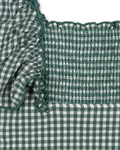 Konges Sløjd Fresia Swimsuit In Smoke Pine -LITTLE Baby Gear little konges slojd fresia swimsuit in smoke pine 51212775981348