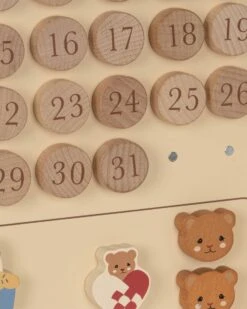 Konges Sløjd Kids Calender Fsc In Nature -LITTLE Baby Gear little konges slojd kids calender fsc in nature 41127545995556