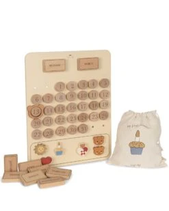 Konges Sløjd Kids Calender Fsc In Nature -LITTLE Baby Gear little konges slojd kids calender fsc in nature 41127546061092