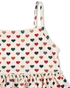 Konges Sløjd Manuca Frill Swimsuit In Coeur Coloré -LITTLE Baby Gear little konges slojd manuca frill swimsuit in coeur colore 51212864127268