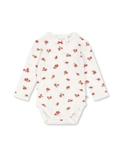 Konges Sløjd Minnie Bodysuit In Rose Red