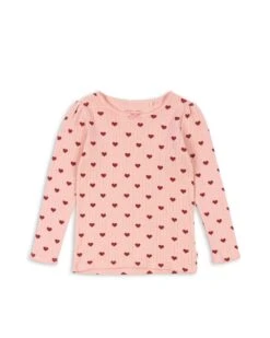Konges Sløjd Minnie Long Sleeve In Amour Rouge