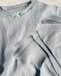 Konges Sløjd Minnie Pants In Gray Dawn -LITTLE Baby Gear little konges slojd minnie pants in gray dawn 50014610161956