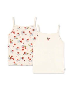 Konges Sløjd Organic Tank Set In Marmalade Mix