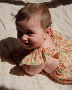 Konges Sløjd Verbena Romper In Kaluka -LITTLE Baby Gear little konges slojd verbena romper in kaluka 51213377241380