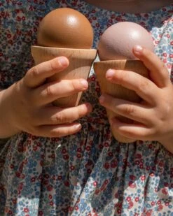 Konges Sløjd Wooden Ice Cream Maker In Beige -LITTLE Baby Gear little konges slojd wooden ice cream maker in beige 46417170104612