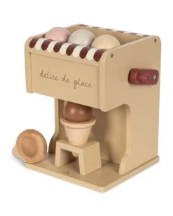 Konges Sløjd Wooden Ice Cream Maker In Beige
