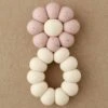 Chamomile Freezer Teether In Speckled Rose -LITTLE Baby Gear little little chew chamomile freezer teether in speckled rose 49423308980516