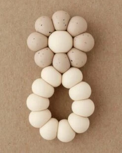 Chamomile Freezer Teether In Speckled Vanilla