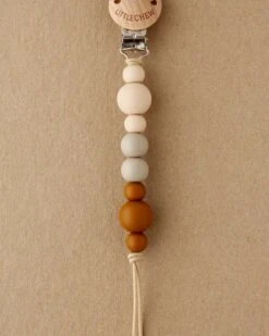 Kira Pacifier Clip In Neutral