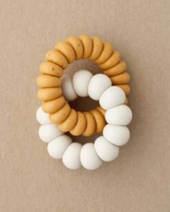 Luna Freezer Teether In Speckled Chai