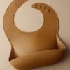 Silicone Bib In Clay