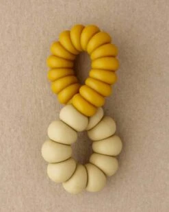 Twist Freezer Teether In Gold