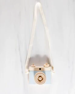 Classic Camera In Blue