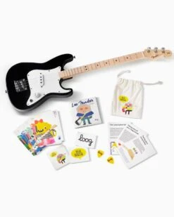 Fender X Loog Stratocaster Electric Guitar -LITTLE Baby Gear little loog guitars fender x loog stratocaster electric guitar 42238380998948