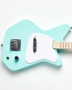 Loog Pro Electric In Green -LITTLE Baby Gear little loog guitars loog pro electric in green 46179466838308
