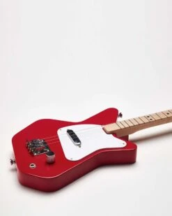 Loog Pro Electric In Red -LITTLE Baby Gear little loog guitars loog pro electric in red 46179474473252