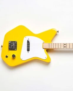 Loog Pro Electric In Yellow -LITTLE Baby Gear little loog guitars loog pro electric in yellow 46179479552292
