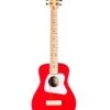 Loog Pro VI Acoustic In Red -LITTLE Baby Gear little loog guitars loog pro vi acoustic in red 39803946238244