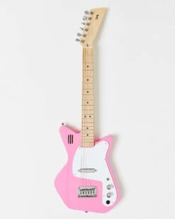 Loog Pro VI Electric With Built-in Amp In Pink