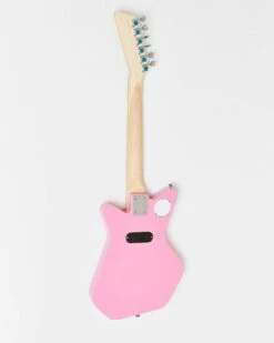 Loog Pro VI Electric With Built-in Amp In Pink -LITTLE Baby Gear little loog guitars loog pro vi electric with built in amp in pink 49737387770148