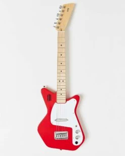 Loog Pro VI Electric With Built-in Amp In Red