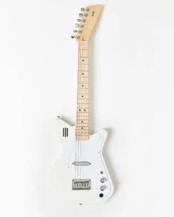 Loog Pro VI Electric With Built-in Amp In White