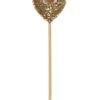 Magic Wand In Gold Sequin Heart
