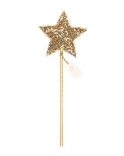 Magic Wand In Gold Sequins