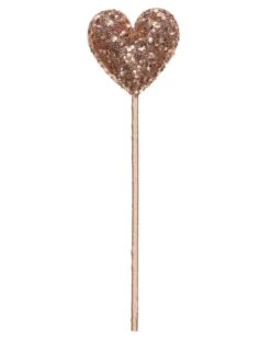 Magic Wand In Pink Sequin Heart