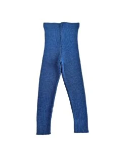 Sylfaen Rib Wool Leggings In Denim