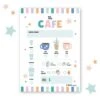 Cafe Pretend Play Notepad -LITTLE Baby Gear little magic playbook cafe pretend play notepad 45651413500196