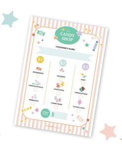 Candy Shop Pretend Play Pad