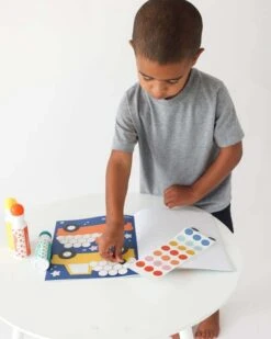 Transportation Dot Activity Kit -LITTLE Baby Gear little magic playbook transportation dot activity kit 45880222187812