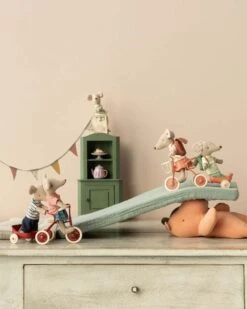 Maileg Big Sister Tricycle Mouse In Red -LITTLE Baby Gear little maileg big sister tricycle mouse in red 48319897174308