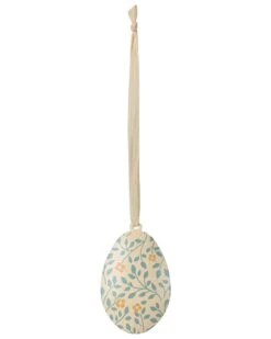Maileg Branches Easter Egg Ornament In Mint