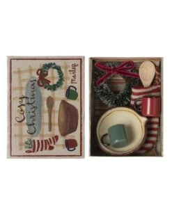 Maileg Cozy Christmas Set -LITTLE Baby Gear little maileg cozy christmas set 50368316473636