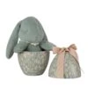 Maileg Easter Egg With Bunny In Mint -LITTLE Baby Gear little maileg easter egg with bunny in mint 51203108503844