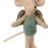 Maileg Fairy Mouse In Mint Blue