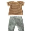 Maileg Knitted Shirt + Pants In Size 3 -LITTLE Baby Gear little maileg knitted shirt pants in size 3 48319918145828