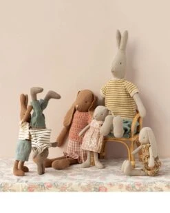 Maileg Knitted Shirt + Skirt In Size 3 -LITTLE Baby Gear little maileg knitted shirt skirt in size 3 48319919784228