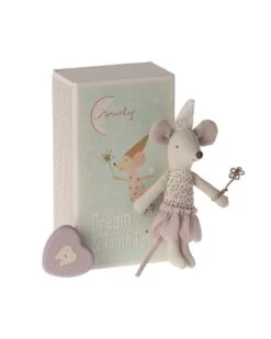 Maileg Little Sister Tooth Fairy Mouse In Matchbox