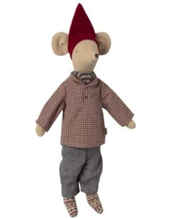 Maileg Medium Boy Christmas Mouse