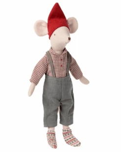 Maileg Medium Christmas Mouse Boy