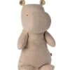 Maileg Medium Hippo In Light Rose -LITTLE Baby Gear little maileg medium hippo in light rose 47533581107492