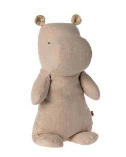 Maileg Medium Hippo In Light Rose