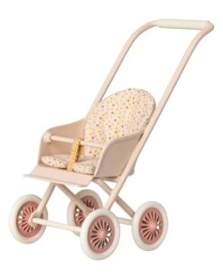 Maileg Micro Stroller In Powder