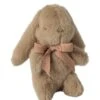 Maileg Mini Bunny Plush In Dusty Brown -LITTLE Baby Gear little maileg mini bunny plush in dusty brown 50368025952548